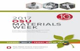 2017 OSU MATERIALS WEEK - Institute for Materials Researchimr.osu.edu/files/2009/04/2017-IMR-MWPG-FINAL-WEB.pdf · 2017 . OSU MATERIALS WEEK. On behalf of the Institute for Materials