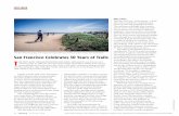 San Francisco Celebrates 30 Years of Trails · birds and experience nature. Increasingly, it’s also a transportation resource. On balance, the benefits of trails are considerable.