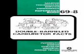 Double-barreled Carburetor Facts (261) Do… · Title: Double-barreled Carburetor Facts Author: Chrysler Corporation Subject: Fuel System Keywords: imperials, automobiles, cars, chryslers,