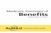 Medicare Summary of Benefits - Home - AvMed Members/Important … · 2 MEDICARE SUMMARY OF BENEFITS H1016_CE395-082014 CMS Accepted Thank you for your interest in AvMed Medicare Choice.