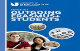 ADVICE FOR OUTGOING ERASMUS+ STUDENTS€¦ · Advice for Outgoing Erasmus+ Students. University of West London 13 Moving abroad checklist Advice for Outgoing Erasmus+ Students Sign