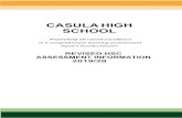 CASULA HIGH SCHOOL€¦ · The Higher School Certificate (HSC) is the highest educational award in New South Wales schools. It is awarded to NSW students who have satisfactorily completed