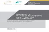 Document 0: Guidance for applying the ATIEL/ATC GES Process 0 - atiel-atc guidance for... · Values Table’ (Doc7)), but ensure that you stay within the validity limit. If your products