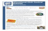April 11, 2014 - Wheatland–Chili Central School District€¦ · April 11, 2014 Wheatland-Chili Central Schools Electronic Newsletter Candidates for the Board of Education Two of