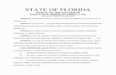 STATE OF FLORIDA - flgov.com€¦ · of the State of Florida, that Jada Woods Williams be immediately suspended from the public office that she now holds, upon the grounds set forth