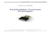 KeyGrabber Forensic Keyloggerw.keelog.com/files/KeyGrabberForensicKeyloggerUsersGuide.pdf · The KeyGrabber Forensic Keylogger is an advanced USB hardware keylogger with a huge internal