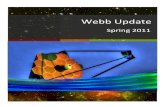 WebbUpdate spring2011 draftv5 - Webb/NASA · WebbUpdate_spring2011_draftv5 Author: Amber Straughn Created Date: 20110411160445Z ...