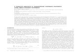A tensorial approach to computational continuum mechanics ... · A tensorial approach to computational continuum mechanics using object-oriented techniques H. G. Weller and G. Tabora!