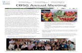 Chair’s Certificate of Page 3 Page 9 Page 10 CBSG Annual ...€¦ · Chair’s Certificate of Excellence Page 10 Continues on next page ... CBSG Annual Meeting 2016 2 Puebla, Mexico