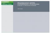 Residential HVAC Installation Practices · RESIDENTIAL HVAC INSTALLATION PRACTICES: A REVIEW OF RESEARCH FINDINGS List of Acronyms AC Air Conditioning ACEEE American Council for an