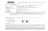 SGS-CSTC Standards Technical Services Co., Ltd. · SGS-CSTC Standards Technical Services Co., Ltd. No. 1 Workshop, M-10, Middle section, Science & Technology Park, Shenzhen, Guangdong,