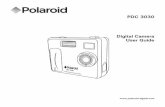 PDC 3030 Digital Camera User Guide - plawa · Quality/Image Size/Flash Mode/Auto off/Date and time/Date stamp/ Frequency/Display Language settings. • Setting the Display Language