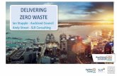 DELIVERING ZERO WASTE€¦ · DELIVERING ZERO WASTE Ian Stupple - Auckland Council Andy Street - SLR Consulting . Auckland’s waste vision and targets Zero waste to landfill 2040
