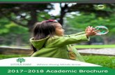 2017–2018 Academic Brochure€¦ · Infant Program “The human brain has 100 billion neurons, each neuron connected to 10 thousand other neurons. Sitting on your shoulders is the