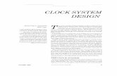 Clock system design - IEEE Design & Test of Computersvojin/CLASSES/EEC280/Web-page/pap… · Title: Clock system design - IEEE Design & Test of Computers Author: IEEE Created Date: