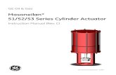 Masoneilan* 51/52/53 Series Cylinder Actuator€¦ · About this Guide This instruction manual applies to the following instruments: Masoneilan 51/52/53 Series Cylinder Actuator The