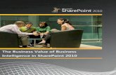 The Business Value of Business Intelligence in SharePoint 2010s.nsit.com/uk01/...business-intelligence-sharepoint-2010-white-paper.… · SharePoint 2010 is The Business Collaboration