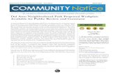 Del Amo Neighborhood Park – Community Update: Final ...€¦ · Del Amo Neighborhood Park Proposed Workplan Available for Public Review and Comment A draft final Removal Action