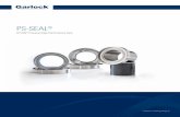 PS-SEAL 2-10… · PS-SEAL Standard* is a Garlock shaft seal consisting of a stainless steel 1.4571 (316Ti) case, a ... always provide the best solution for application-specific needs.