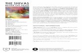 THE SHIVAS - Secretly Distribution · The Shivas—most frequently speaking the language of garage and surf and psych, pieces of Nuggets and Pebbles, tour-ing regularly with The Dandy