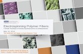 Electrospinning Polymer Fibers - Electrospinning Polymer Fibers: A Simple Technique of Introducing Nanoscience