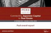 Connecting Japanese Capital to Real Estate€¦ · Connecting Japanese Capital to Real Estate 27 SEPTEMBER 2018 | SHANGRI-LA HOTEL, TOKYO . 2 Welcoming more than 200 delegates through