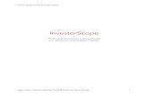 InvestorScope - Stanford HCI Group · InvestorScope \ Modernizing discretionary investing through ! a comprehensive and integrated interface. !!!!! Aaron Sekhri, Matthew Appleby,