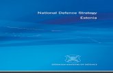 National Defence Strategy Estonia - Kaitseministeerium · NATIONAL DEFENCE STRATEGY Introduction The 2011 National Defence Strategy is based on the National Security Concept of Estonia,