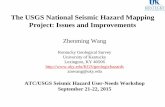 The USGS National Seismic Hazard Mapping Project: Issues ... 13 ATC-USGS-WS_ZW.pdf · Figure 22-1 Ss Risk-Targeted Maximum Considered Earthquake (MCER) Ground Motion Parameter for