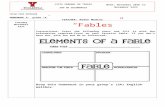 tareasyoliztli.files.wordpress.com€¦  · Web view08.11.2017  · Copy and paste the Elements of a Fable chart onto a word document (2 times) Choose 2 of the fables and fill in