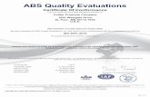 ABS Quality Evaluations - CPC · This certificate may be found on the ABS QE Website (). For certificates issued in the People's Republic of China information may also be verified