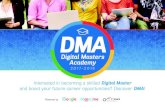Digital Masters Academy - Odiseeodisee.be/sites/default/files/Digital Masters Odisee.pdf · Digital Masters Academy 2017-2018 DMA. Digital Masters Academy DMA 01 Training Develop