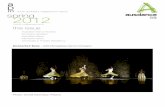 south australia’s magazine for dance spring 2012€¦ · You & your guest are invited to an in-studio Showing of Nought at ADT Friday 21 September 2012, 6-7.30pm at ADT Studios