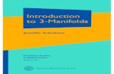 Introduction to 3-Manifolds - American Mathematical Society · Introduction to 3-manifolds / Jennifer Schultens. pages cm — (Graduate studies in mathematics ; v. 151) Includes bibliographical