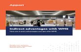 Indirect advantages with WMS - Apport Systems · Indirect advantages with WMS 4. Happy employees - fewer temporary workers By moving your warehouse logistics from your employees’