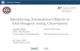 Identifying Anomalous Objects in SAS Imagery using Uncertaintyhome.eps.hw.ac.uk/~cgb7/papers/fusion_15_slides_cb.pdf · Identifying Anomalous Objects in SAS Imagery using Uncertainty