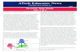 ATech Educator News - ATech Training · experience the destructive forces of energy that result in tornadoes and hurricane-force winds. It is evident how beneficial and yet detrimental