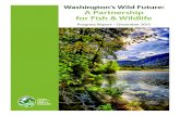 Washington’s Wild Future: A Partnership for Fish & Wildlife€¦ · A Partnership for Fish & Wildlife. Washington’s Wild Future A rapidly growing population, a changing climate,