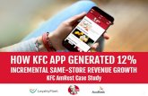 HOW KFC APP GENERATED 12% - LoyaltyPlantdemo.loyaltyplant.com/.../09/LoyaltyPlant_How-KFC-App-Generated-1… · BONUS LOYALTY PROGRAM >1,500 customers per location use mobile loyalty