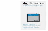 ZETA Series - Siretta · System Overview 12 Modes of Operation 13 Ordering Information 14 Dimensions 15 ZETA Series Images 18 LED Indicators 19 Interfaces 22 RS232 Serial Port Interface
