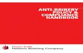 ANTI-BRIBERY POLICY & COMPLIANCE HANDBOOK - Coca-Cola … · This Anti-Bribery Policy & Compliance Handbook provides a broad understanding of the anti-bribery and anti-corruption