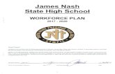 jamesnashshs.eq.edu.au€¦ · complete a Cert Ill igh Standar s Student Behaviour Management with a specific focus on: Respectful relationships Great People-Teaching Quality Improve