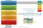 P21 EVERY CHIROPRACTOR - The Chiropractic Advocatechiropracticadvocate.com/.../5-Studies-Every-Chiropractor-Should-Ha… · “The Top 5 Studies Every Chiropractor Should Have ...