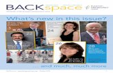 What’s new in this issue? - chiropractic-ecu.org€¦ · BACKspace October 2015 1 Newsletter of the European Chiropractors’ Union October 2015 Volume 11 Number 2 Previous issues