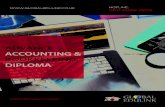 ADVANCE ACCOUNTING & BOOKKEEPING DIPLOMA€¦ · ADVANCE ACCOUNTING & BOOKKEEPING DIPLOMA Dennis is also highly experienced in ‘real world’ business having initially worked for