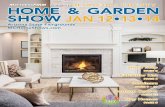 PReseNTs HOME & GARDEN SHOW JAN 12 13 14 · HOME & GARDEN SHOW JAN 12 •13•14 PReseNTs MARICOPA COUNTY Show Map PAGE 8 Exhibitor List PAGE 4 Seminars PAGE 9 – 11 Coupon Corner