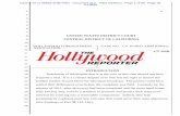 HOLLYWOOD FOREIGN PRESS ASSOCIATION RED ZONE …€¦ · Golden Globes Award Show for television broadcast. The parties could have settled their differences even before the complaint
