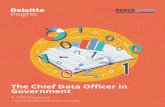 The Chief Data Officer in Government - Deloitte United States · The Chief Data Officer in Government A CDO Playbook A report from the Deloitte Center for Government Insights. The