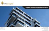 FSRA Authorised Representative Training - CRM Brokerscrmbrokers.com.au/downloads/Authorised-Representative-Training-… · FSRA Authorised Representative Training Level 29, Chifley
