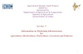 National e-Governance Programme€¦ · (NeGP-A) Sponsored by Department of Agriculture & Cooperation Ministry of Agriculture (Government of India) Service -7 Information on Marketing